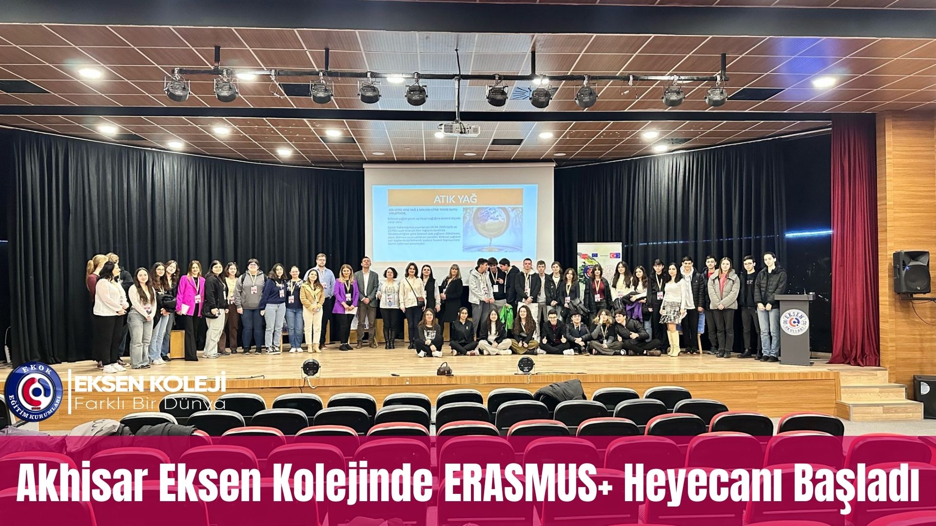 Akhisar Eksen Kolejinde ERASMUS+ Heyecanı Başladı